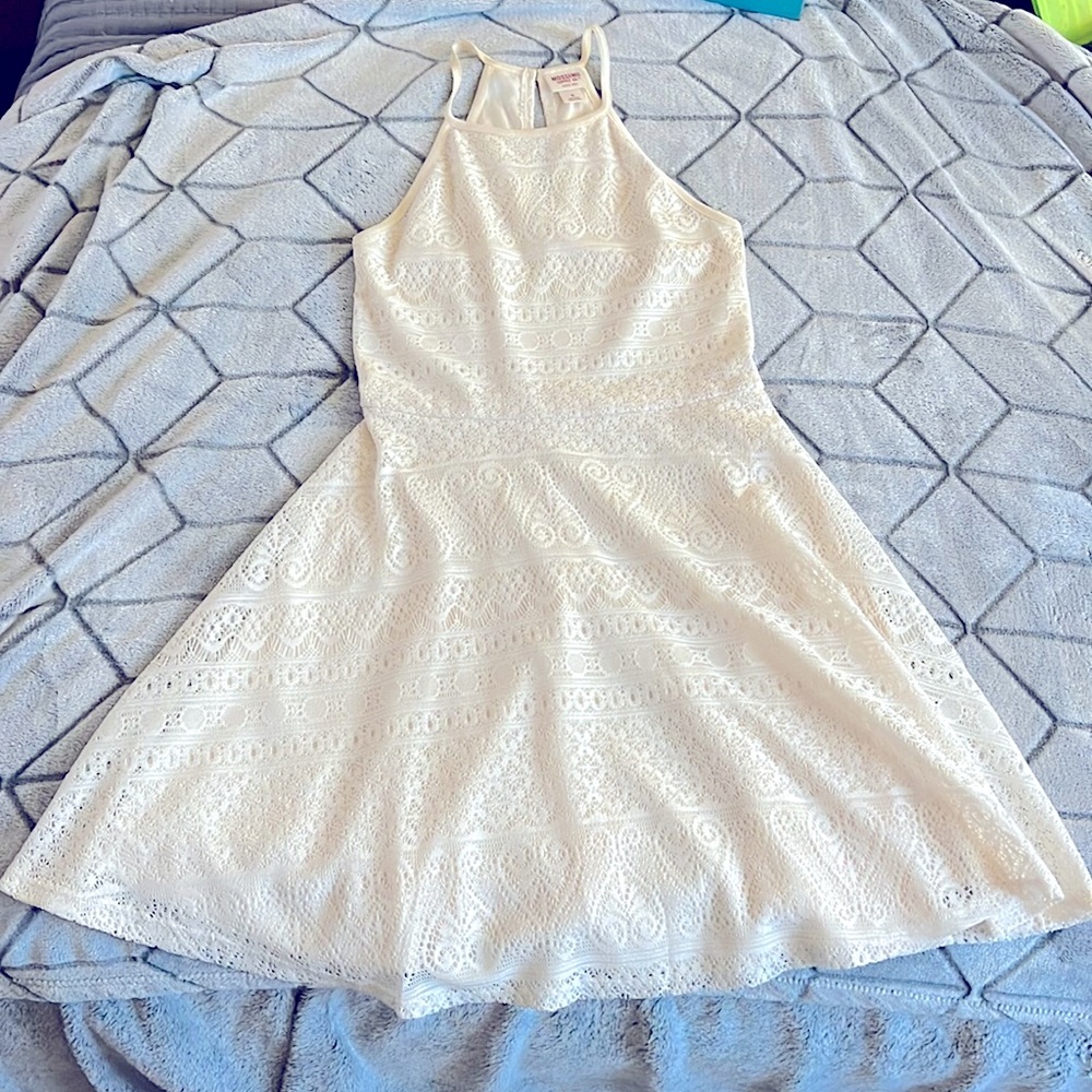 Cream Massimo size small Lace dress